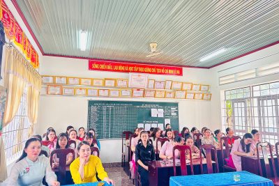 Đại hội công nhân viên chức trường mầm non Tuổi Thơ