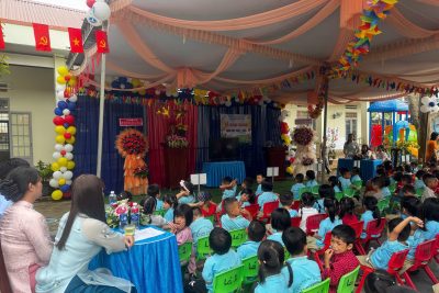 TRƯỜNG MẦM NON TUỔI THƠ TỔ CHỨC LỄ KHAI GIẢNG NĂM HỌC 2025-2026