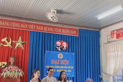 Công đoàn Trường Mầm non Tuổi Thơ Đại hội nhiệm kỳ 2023 – 2028